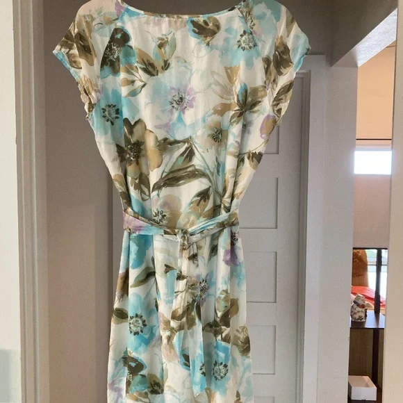 Tommy Bahama Cotton & Silk Floral Dress - Picture 4 of 10